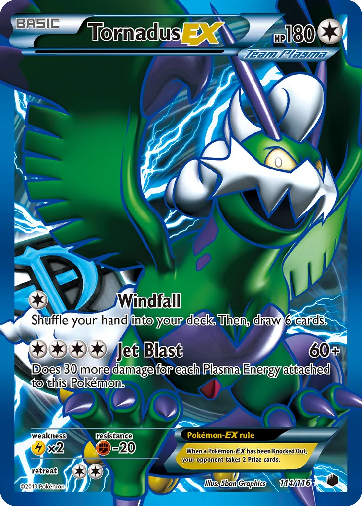 Tornadus-EX - Plasma Freeze