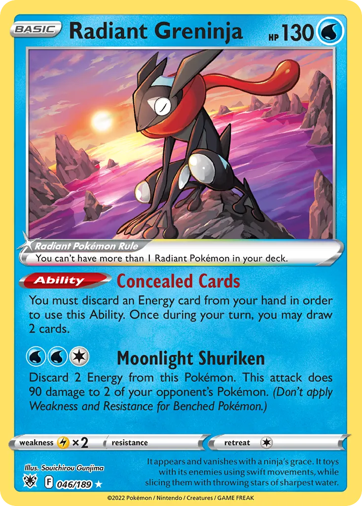 Radiant Greninja - Astral Radiance