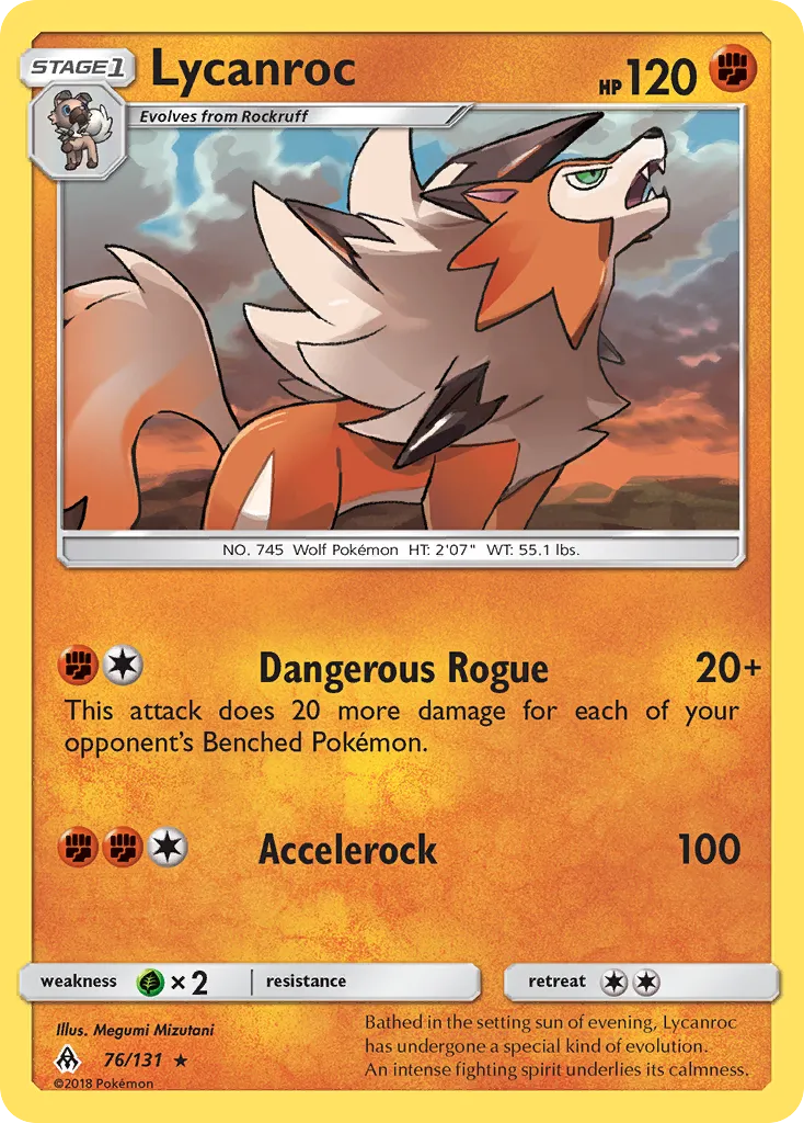 Lycanroc - Forbidden Light