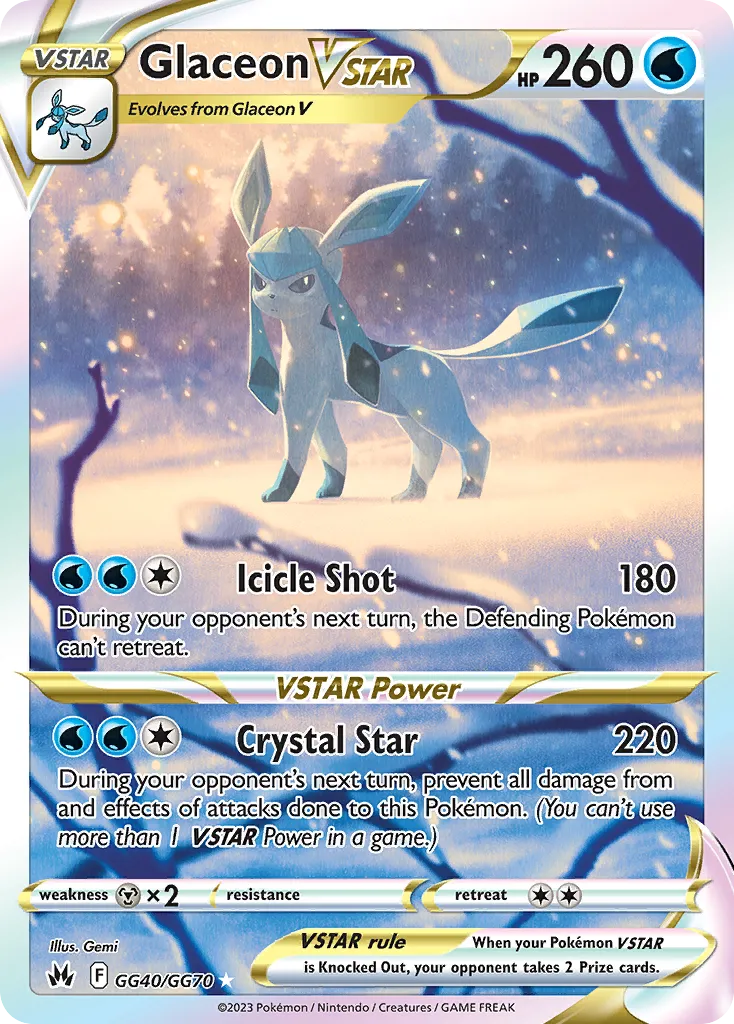 Glaceon VSTAR - Crown Zenith Galarian Gallery