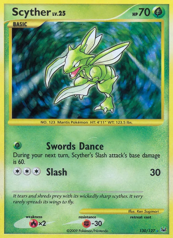 Scyther - Platinum
