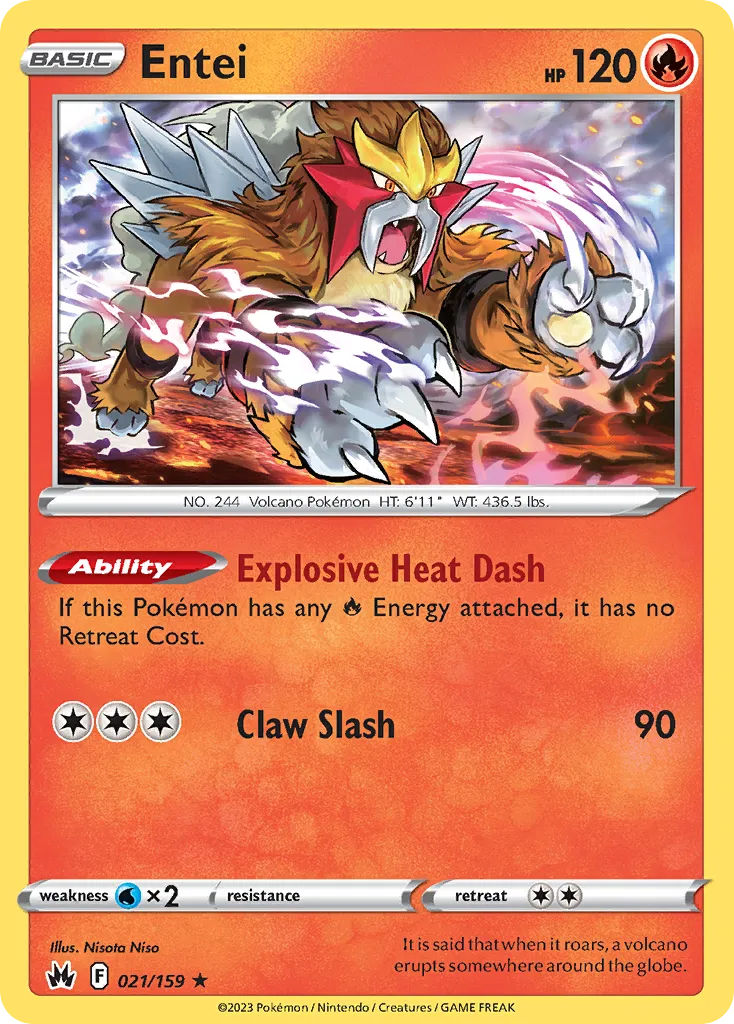 Entei - Crown Zenith