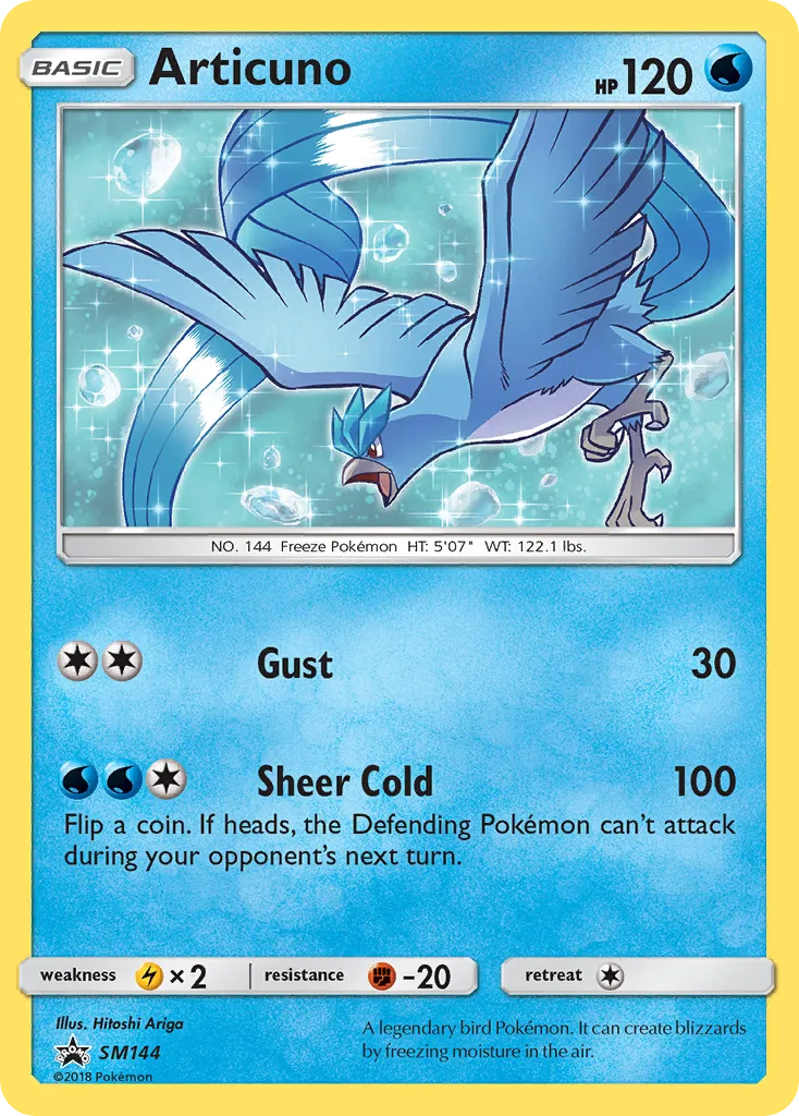 Articuno - SM Black Star Promos
