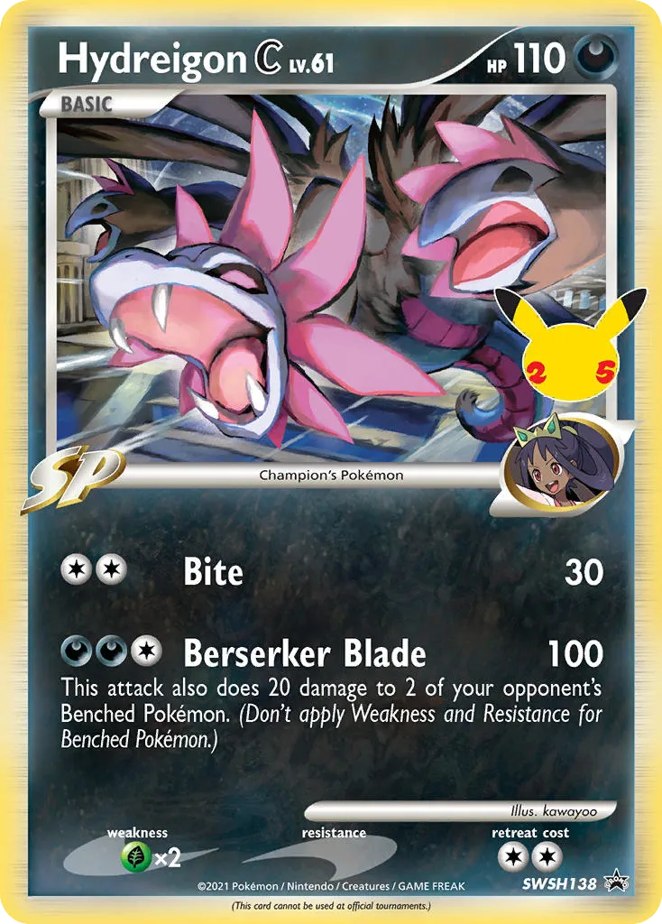 Hydreigon C - SWSH Black Star Promos