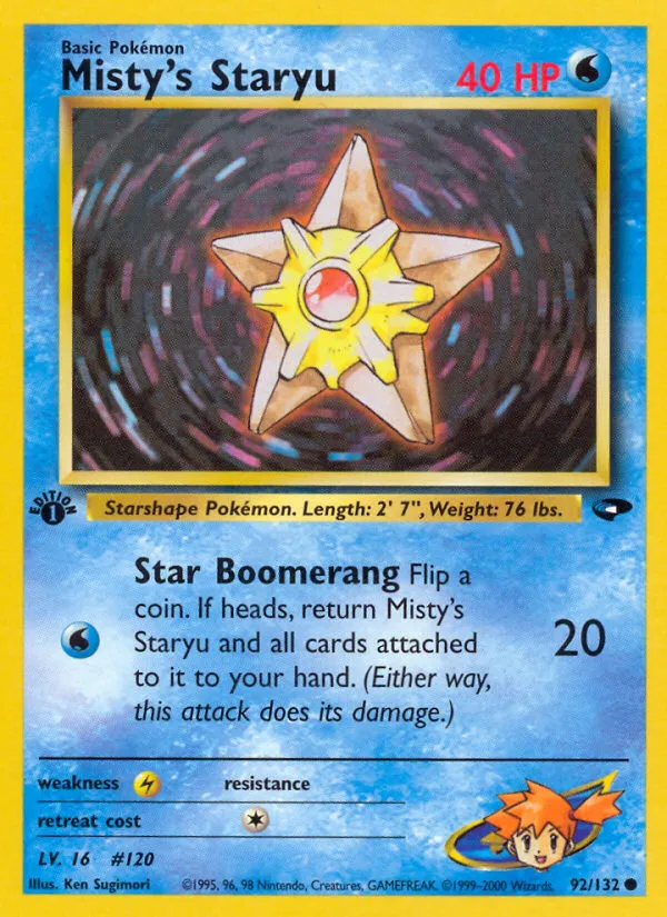 Misty's Staryu - Gym Challenge
