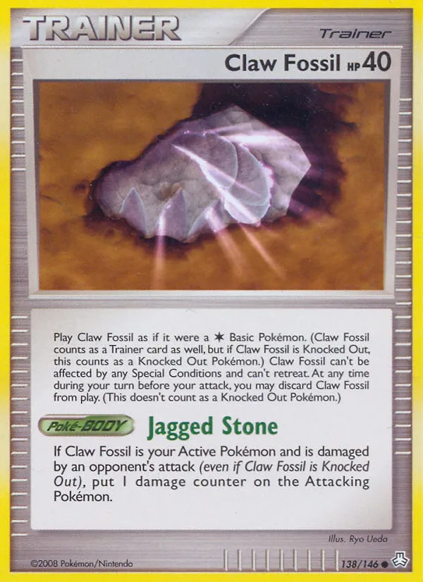 Claw Fossil - Legends Awakened