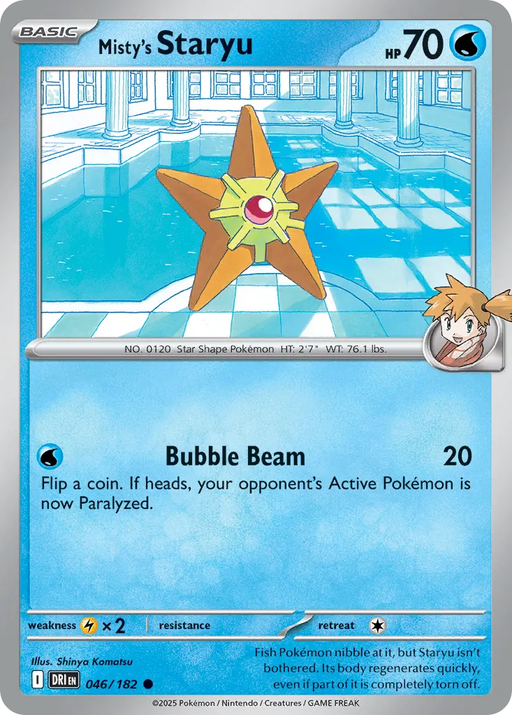 Misty's Staryu - Destined Rivals