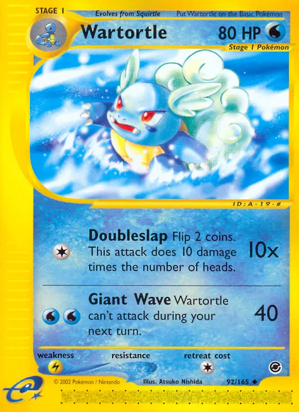 Wartortle - Expedition Base Set
