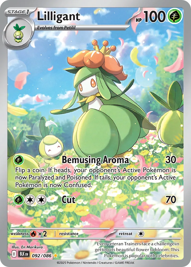 Lilligant - Black Bolt