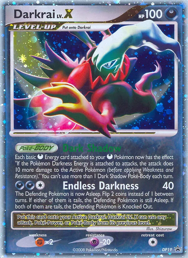 Darkrai LV.X - DP Black Star Promos