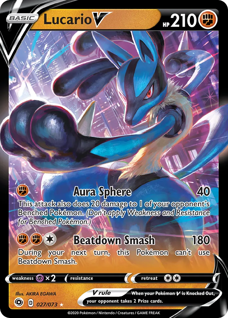 Lucario V - Champion's Path