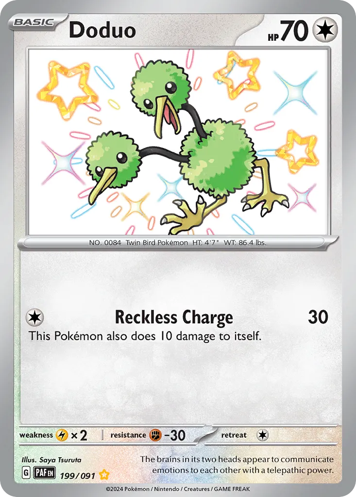 Doduo - Paldean Fates