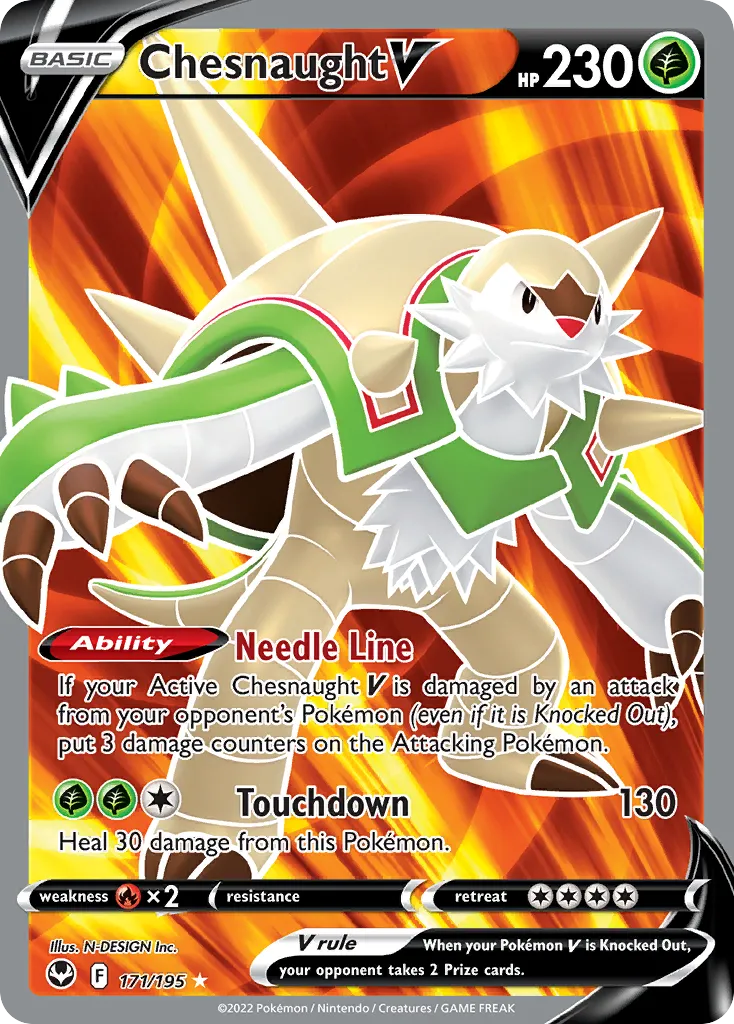 Chesnaught V - Silver Tempest