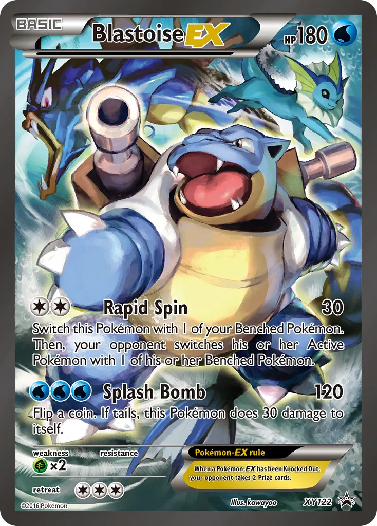Blastoise-EX - XY Black Star Promos