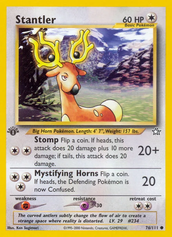 Stantler - Neo Genesis