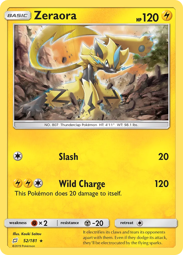 Zeraora - Team Up