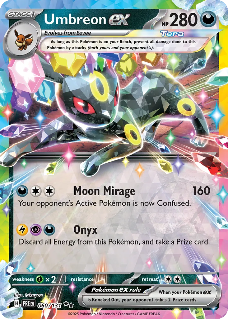 Umbreon ex - Prismatic Evolutions