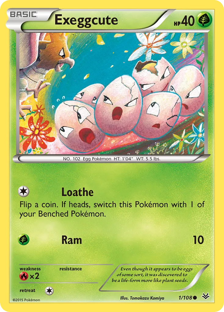 Exeggcute - Roaring Skies