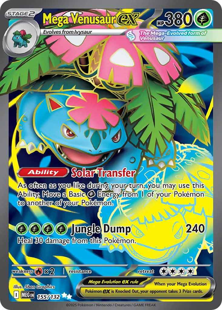 Mega Venusaur ex - Mega Evolution