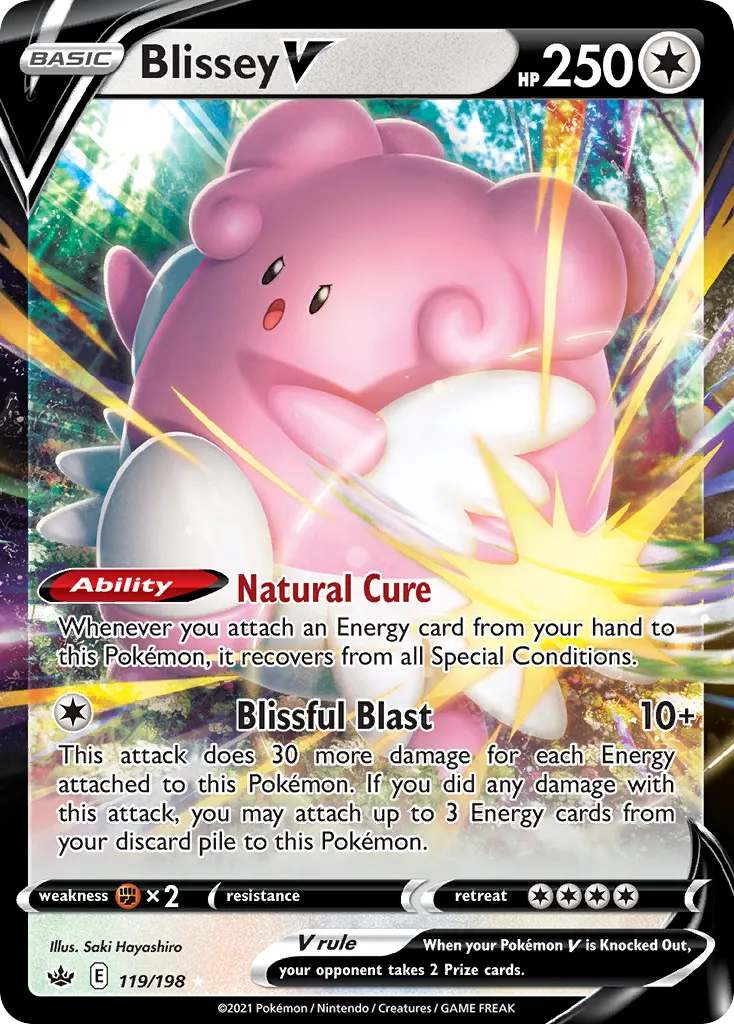 Blissey V - Chilling Reign