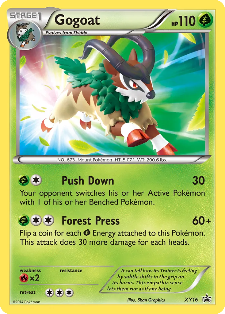Gogoat - XY Black Star Promos