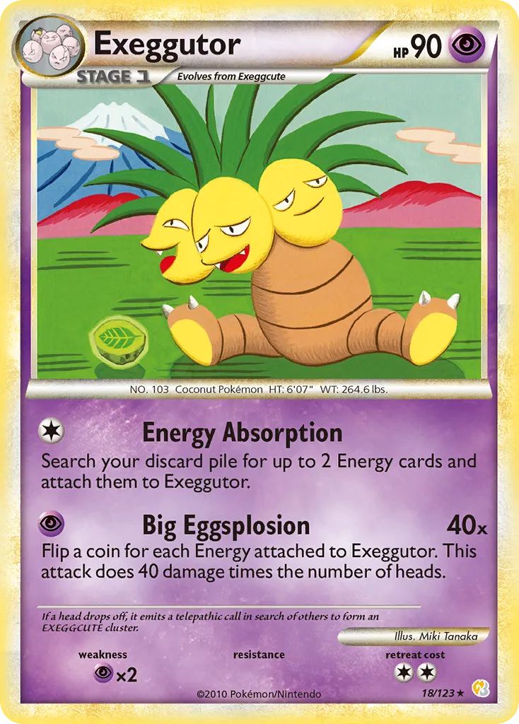 Exeggutor - HeartGold & SoulSilver