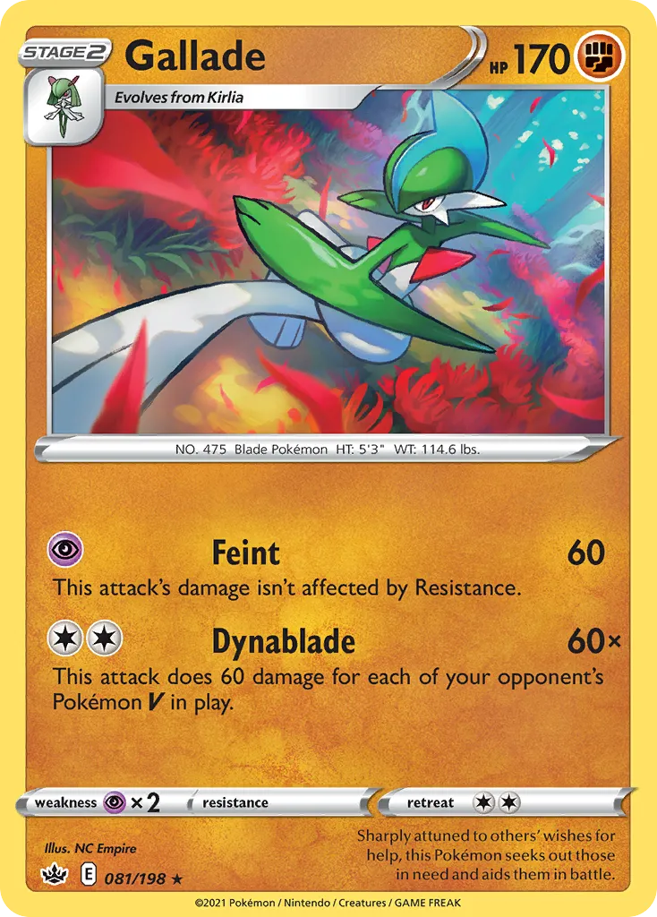 Gallade - Chilling Reign