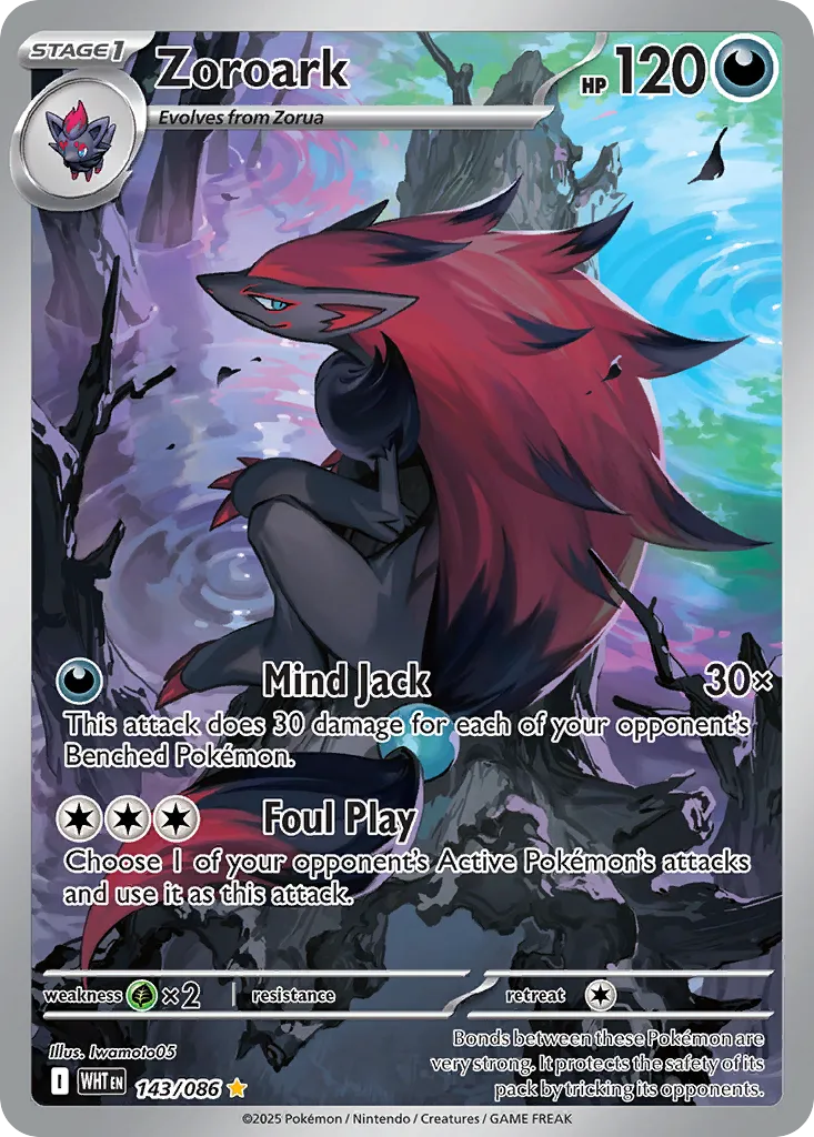 Zoroark - White Flare