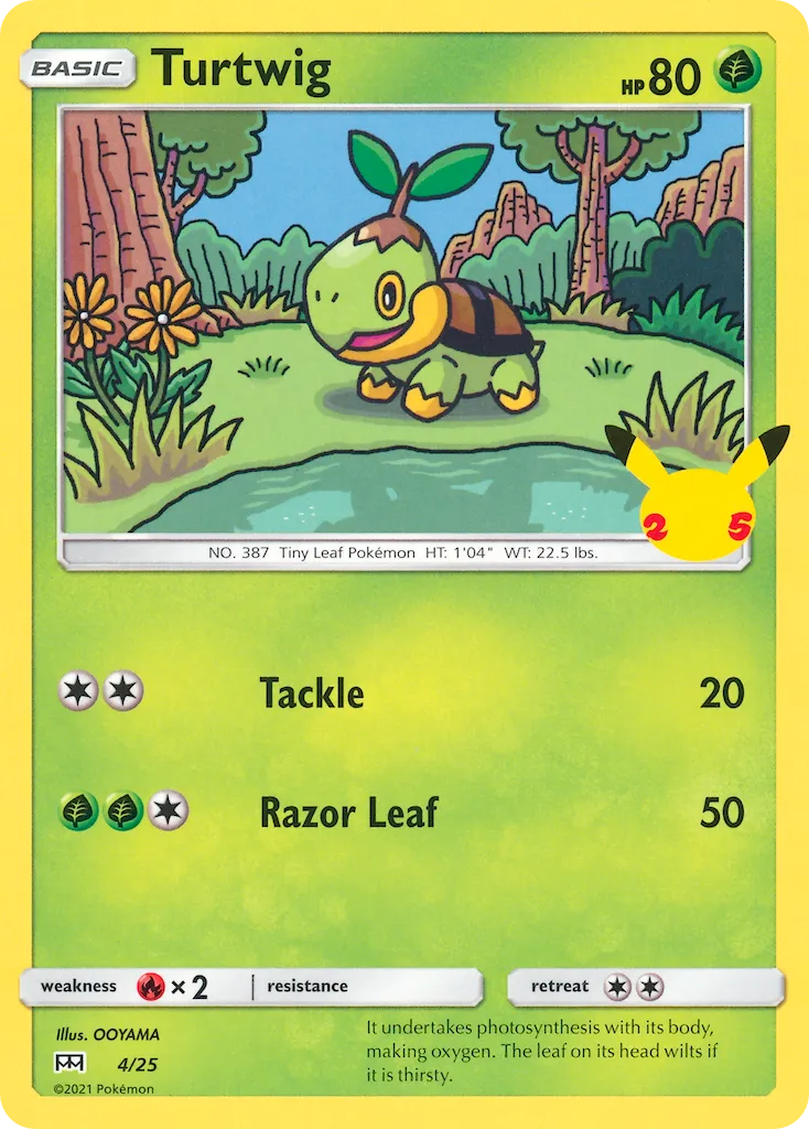 Turtwig - McDonald's Collection 2021