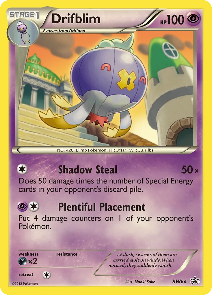 Drifblim - BW Black Star Promos