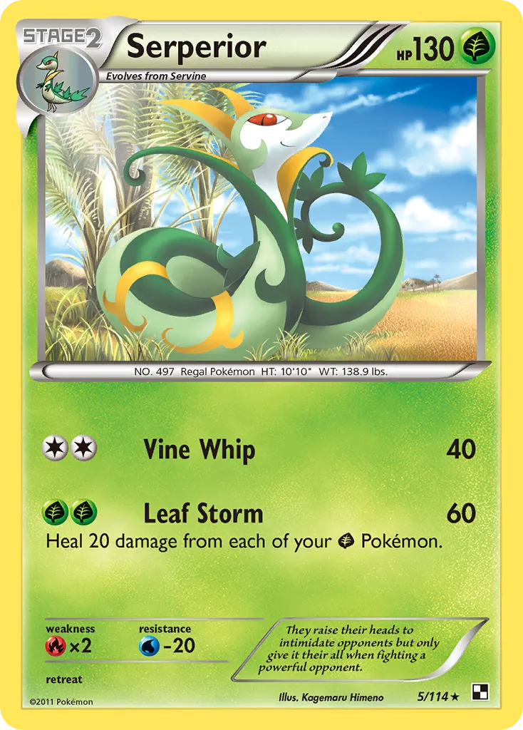 Serperior - Black & White