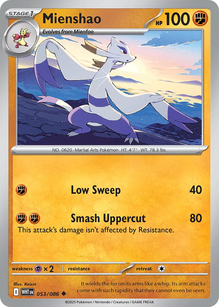 Mienshao - White Flare