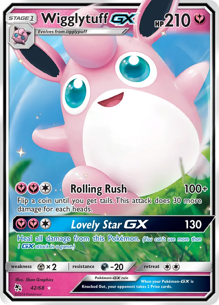 Wigglytuff-GX - Hidden Fates