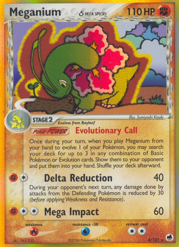 Meganium δ - Dragon Frontiers