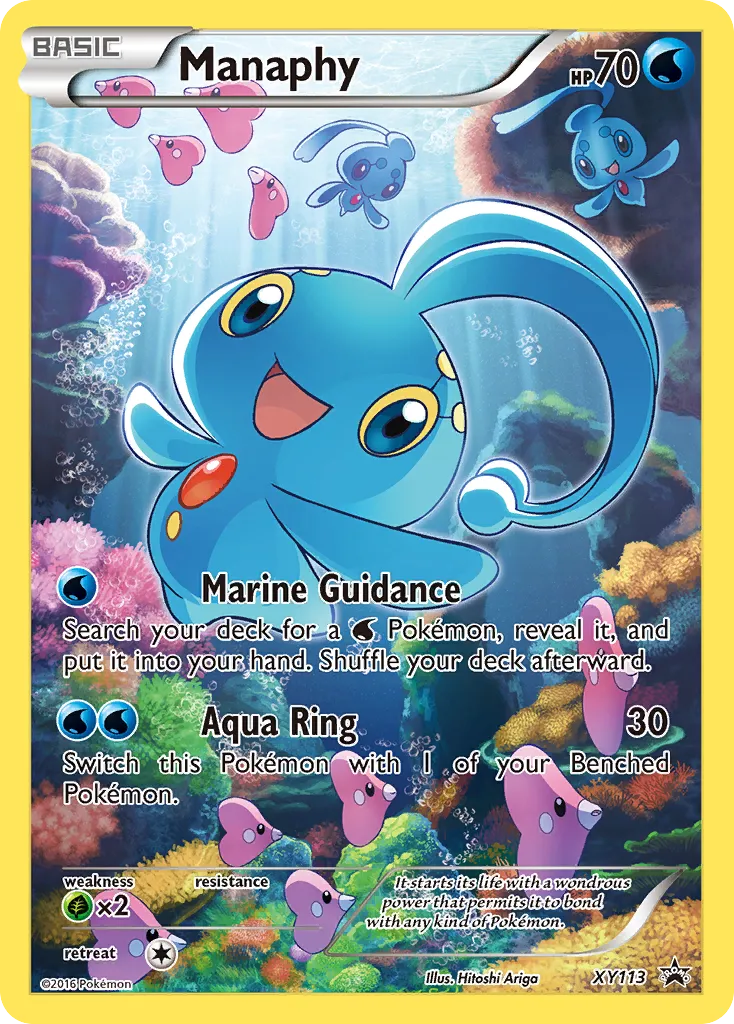 Manaphy - XY Black Star Promos