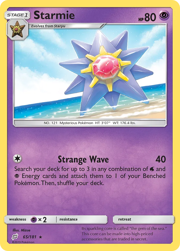 Starmie - Team Up