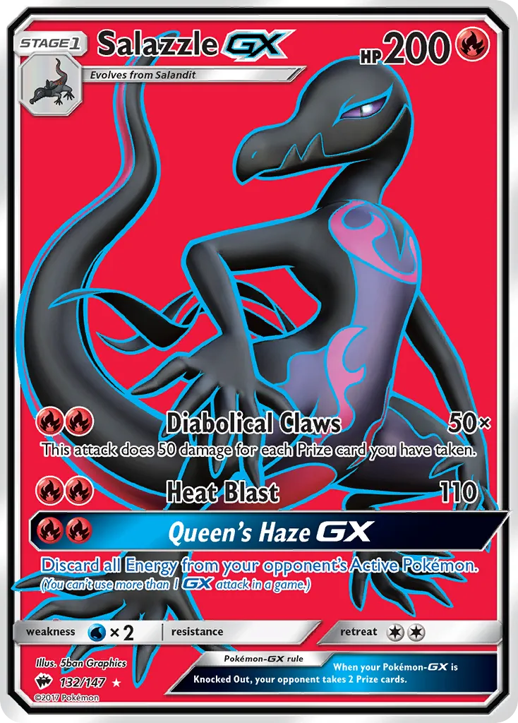 Salazzle-GX - Burning Shadows