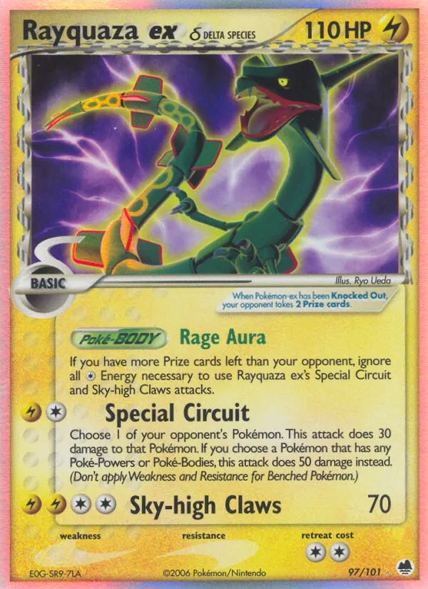 Rayquaza ex δ - Dragon Frontiers