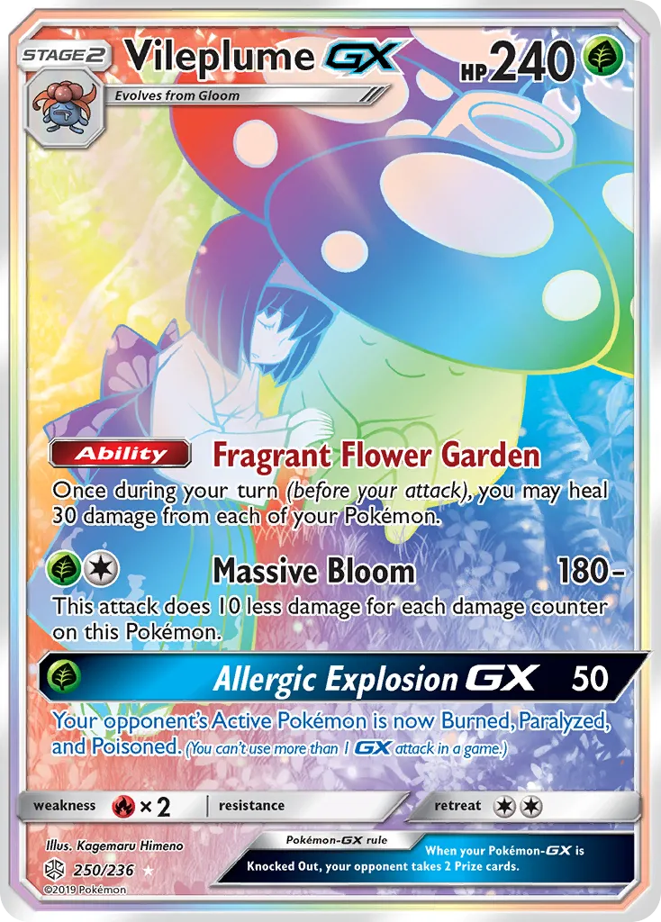 Vileplume-GX - Cosmic Eclipse