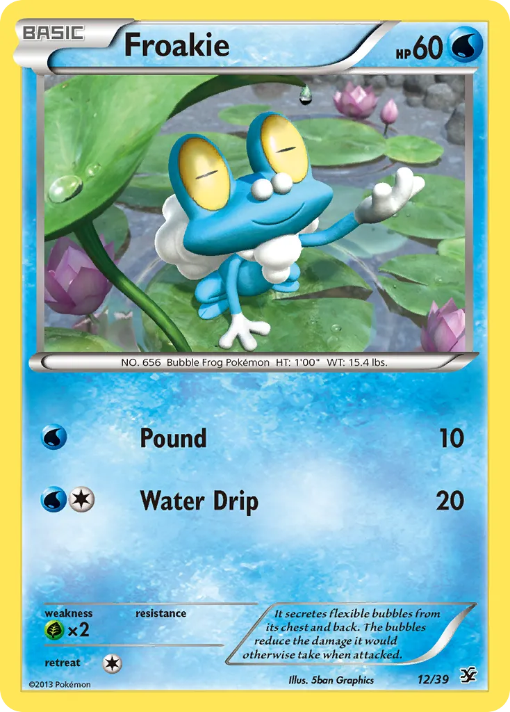 Froakie - Kalos Starter Set