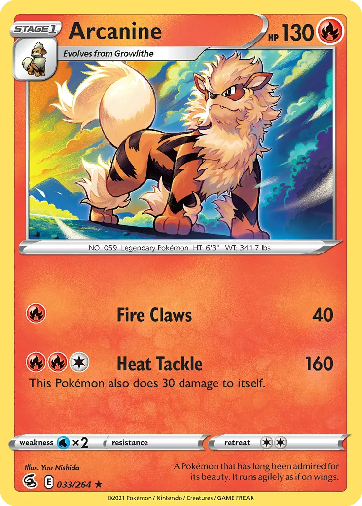 Arcanine - Fusion Strike