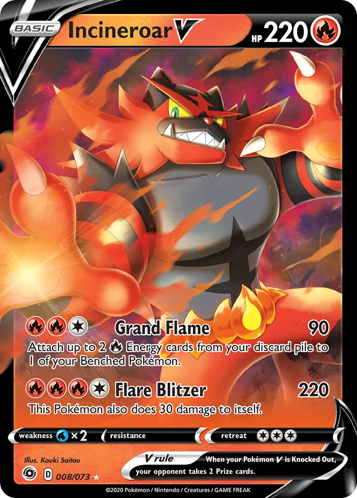 Incineroar V - Champion's Path