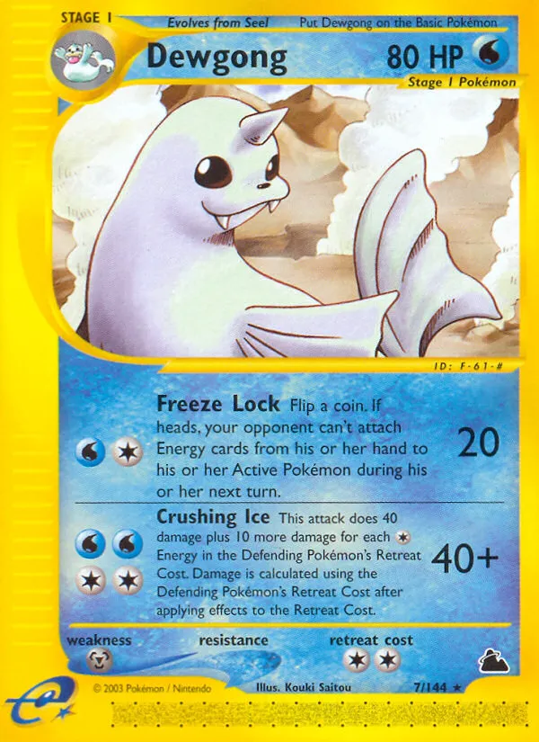 Dewgong - Skyridge