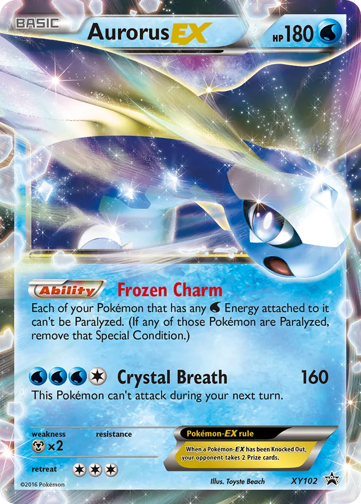 Aurorus-EX - XY Black Star Promos
