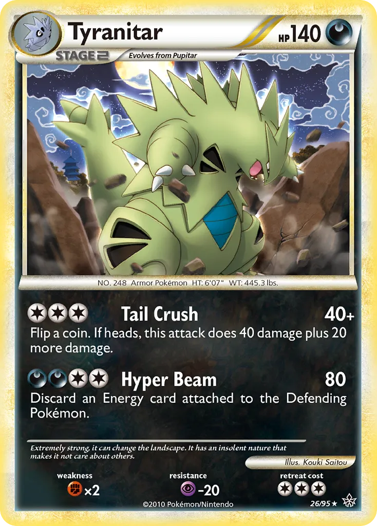 Tyranitar - HS—Unleashed