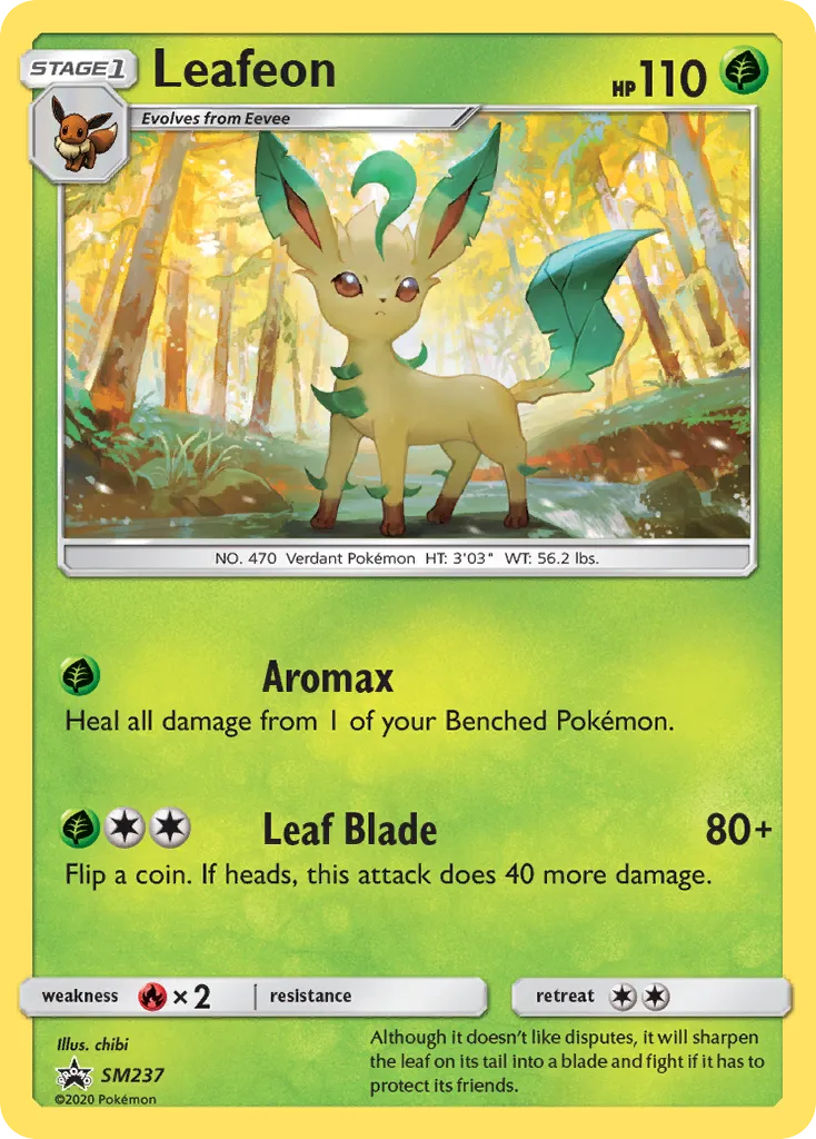 Leafeon - SM Black Star Promos