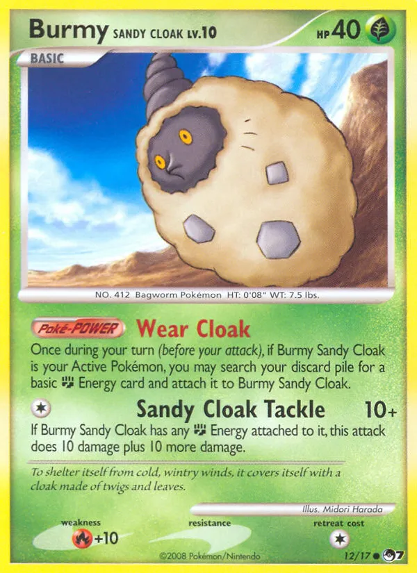 Burmy Sandy Cloak - POP Series 7