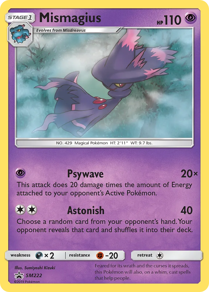 Mismagius - SM Black Star Promos