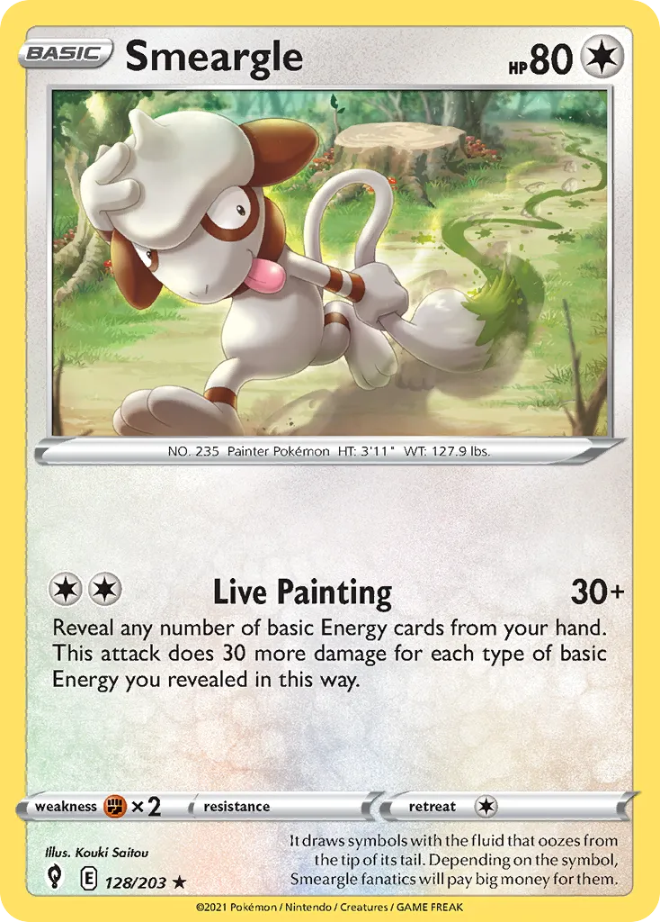 Smeargle - Evolving Skies