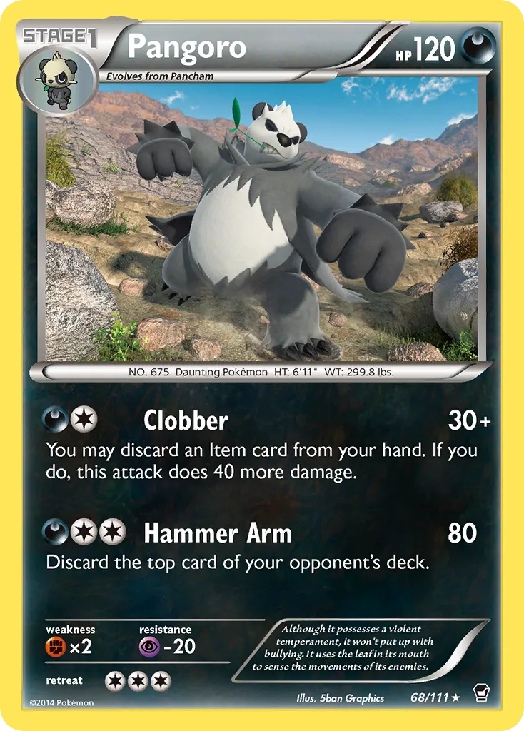 Pangoro - Furious Fists